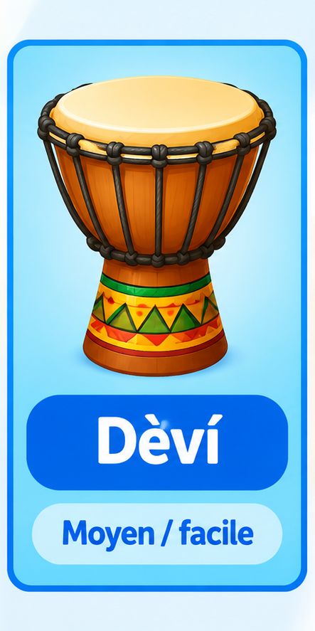 Palier Dèví, moyen facile